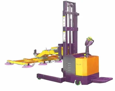 Carrello a ventose completamente elettrico